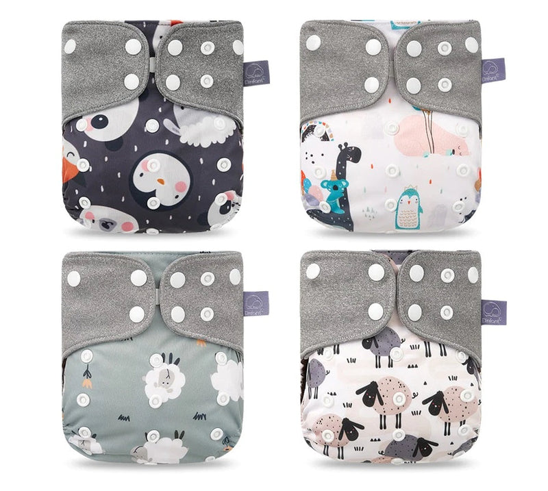 Fraldas de Pano Sustentáveis para Conforto e Praticidade