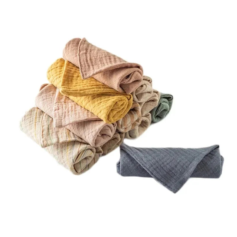 Conjunto de Fraldinhas Infantis de Boca - 5 Peças Confortáveis Lenogue