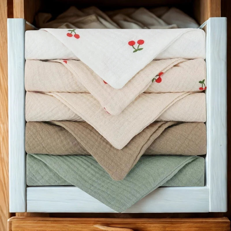 Conjunto de Fraldinhas Infantis de Boca - 5 Peças Confortáveis Lenogue