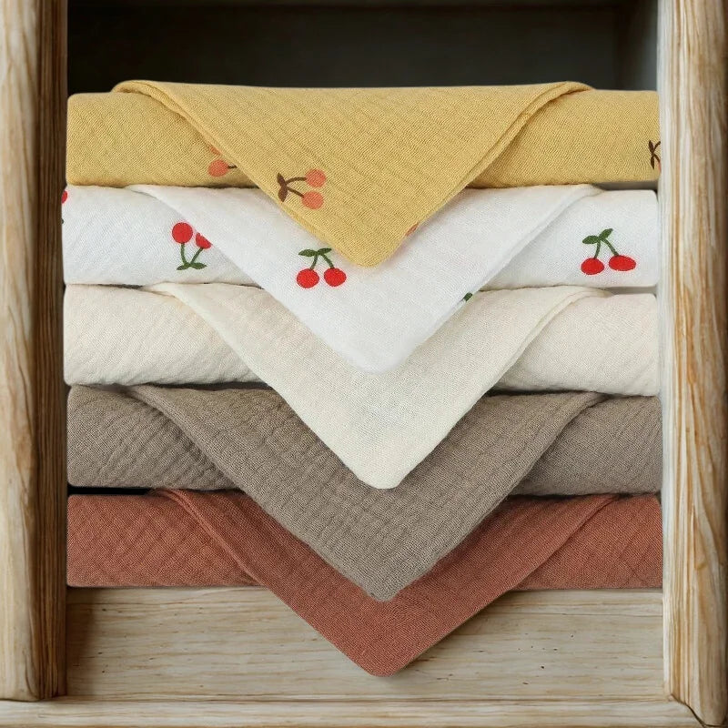 Conjunto de Fraldinhas Infantis de Boca - 5 Peças Confortáveis Lenogue