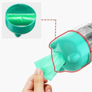 Garrafa Multifuncional para Ração e Água com Sacos e Pazinha – Praticidade para o Dia a Dia do Seu Pet