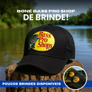 Carretilha Abu Garcia Black MAX3 Anti-Cabeleira com Boné Bass PRO Shop Grátis – Conquiste A Praticidade e Estilo na Pesca