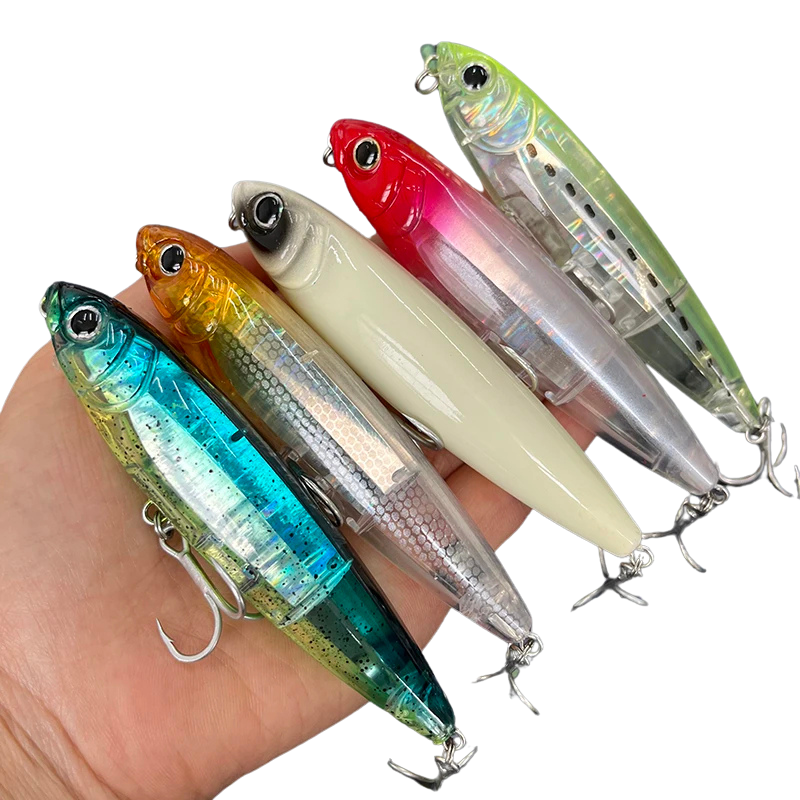 Atraente Isca Artificial Topwater Lápis Laser 17g Para Capturas Incríveis