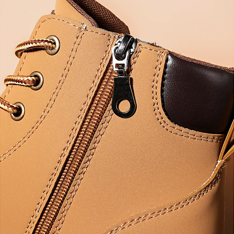 Bota de Couro Genuíno Masculina - Conforto e Estilo Sebastian