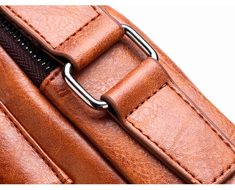 Mochila de Ombro em Couro Genuíno - Conforto e Estilo para o Seu Dia a Dia