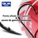 Conjunto Premium de Anzóis de Aço Inox para Pesca - 50 a 100 Peças para Uma Experiência de Pesca Incomparável