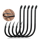 Conjunto Premium de Anzóis de Aço Inox para Pesca - 50 a 100 Peças para Uma Experiência de Pesca Incomparável