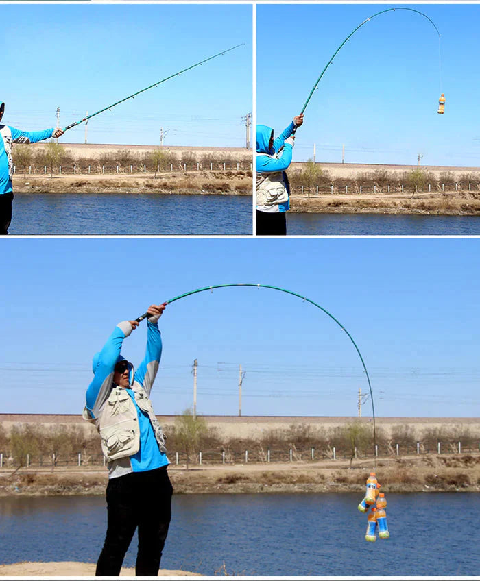 Kit Vara de Pesca com Molinete e Bolsa de Pesca