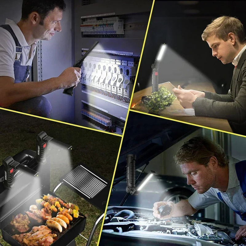 Lanterna Compacta Recarregável USB: Ilumine Suas Aventuras com Praticidade