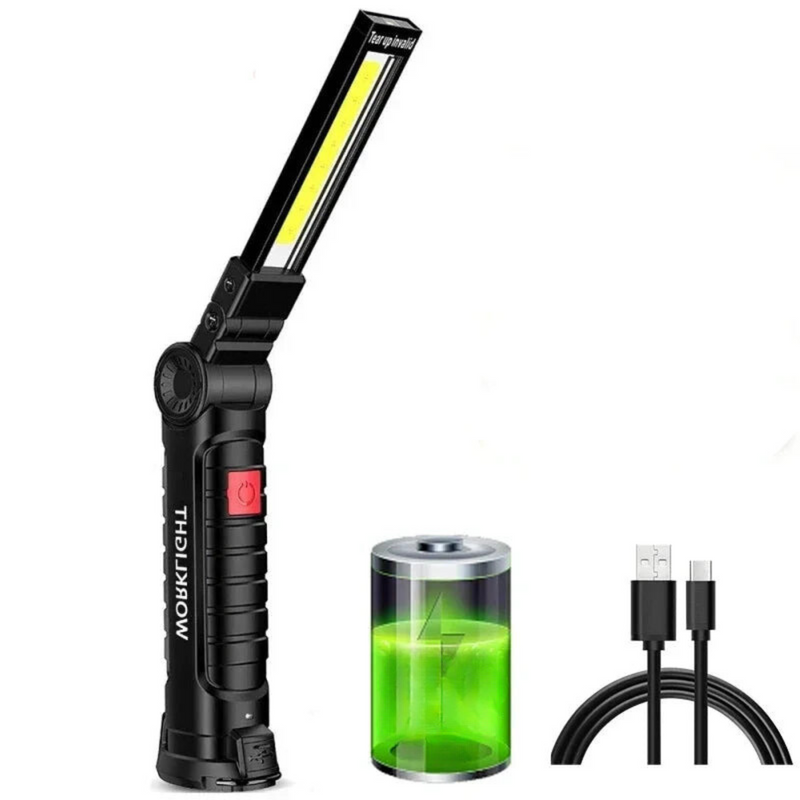 Lanterna Compacta Recarregável USB: Ilumine Suas Aventuras com Praticidade