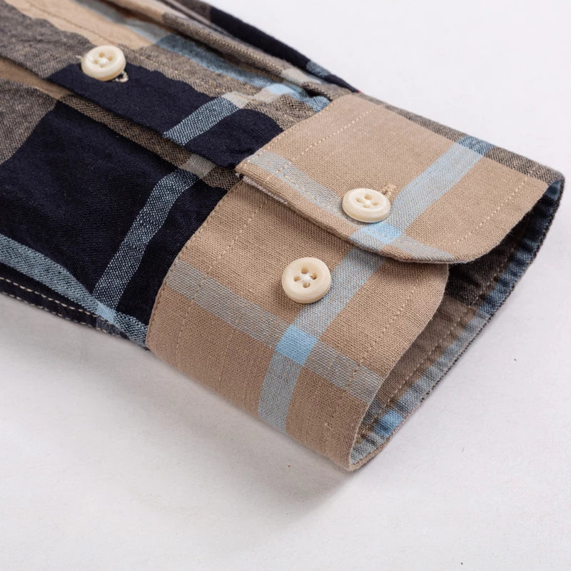 Camisa Xadrez Masculina Flanela Crew Algodão