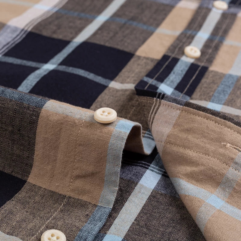 Camisa Xadrez Masculina Flanela Crew Algodão