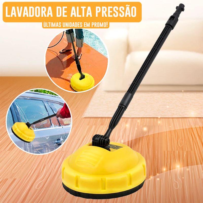 Lavador Adaptador de Alta Pressão Rotativa - Limpe Até as Sujeiras Mais Difíceis