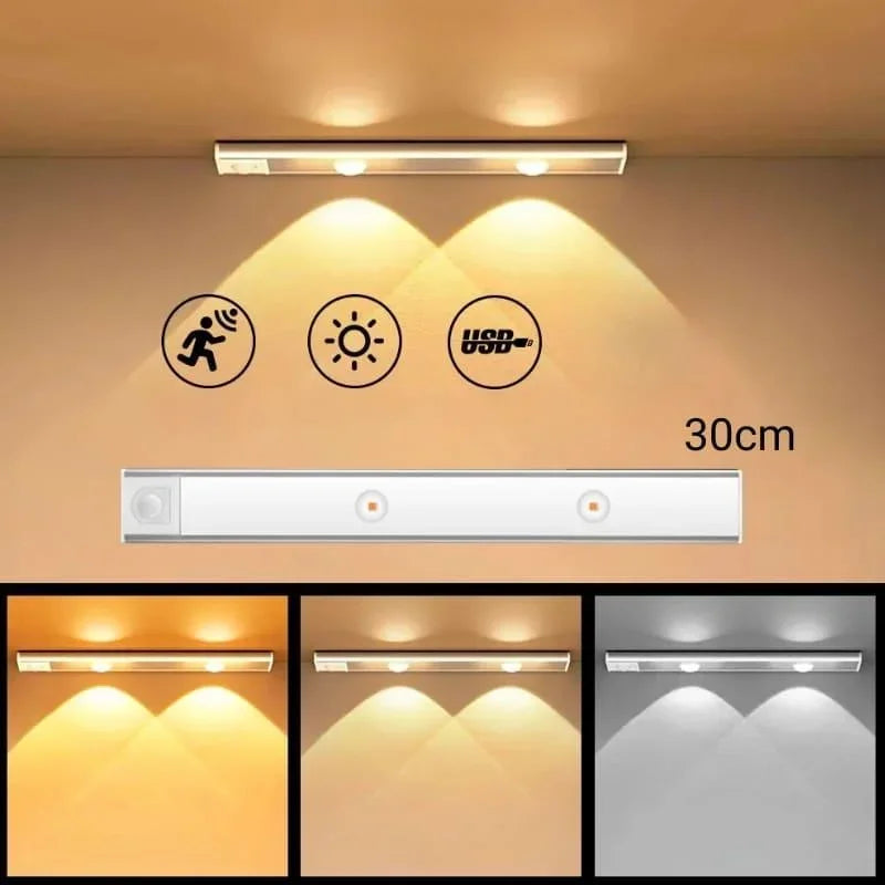 Iluminação Inteligente: Luminária LED com Sensor Magnético Lenogue para Conforto e Praticidade
