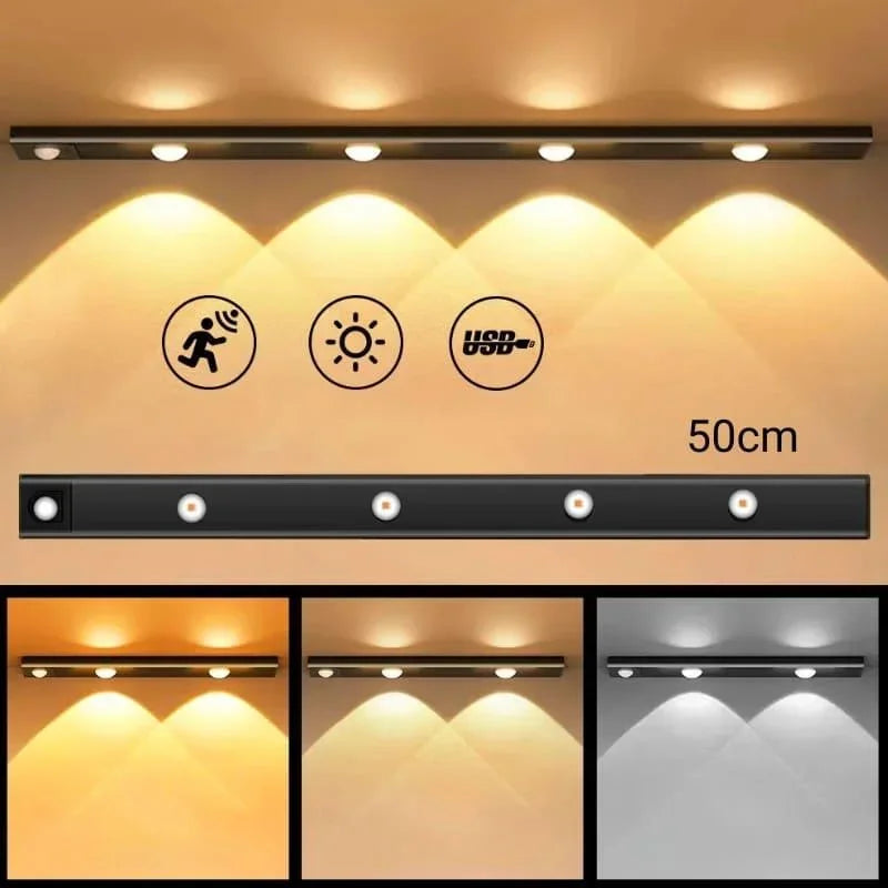 Iluminação Inteligente: Luminária LED com Sensor Magnético Lenogue para Conforto e Praticidade