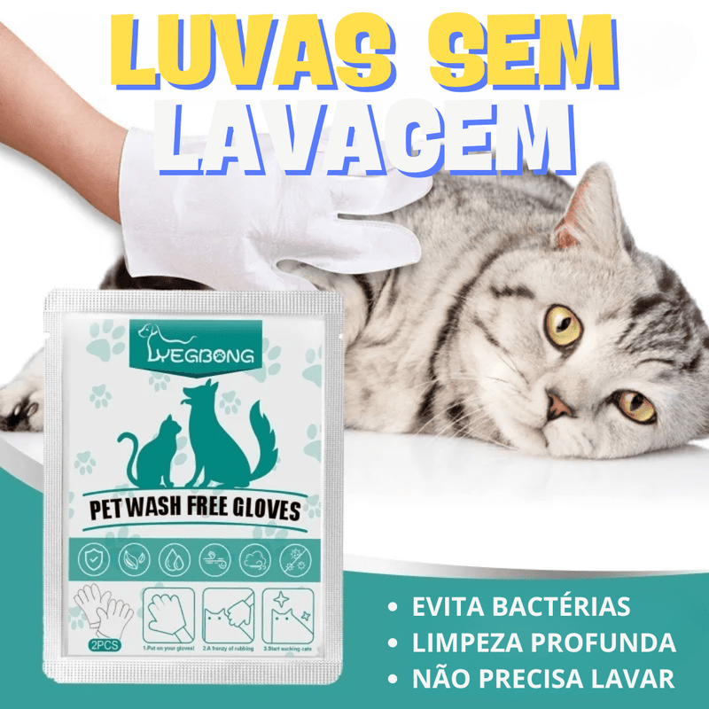 Luvas de Limpeza Secas para Pets – Praticidade e Conforto em Cada Toque