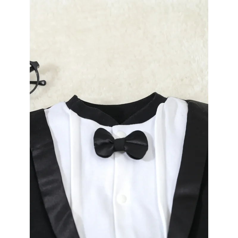 Macacão Infantil Gentleman em Algodão para Outono: Conforto e Estilo para os Pequenos