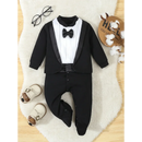 Macacão Infantil Gentleman em Algodão para Outono: Conforto e Estilo para os Pequenos