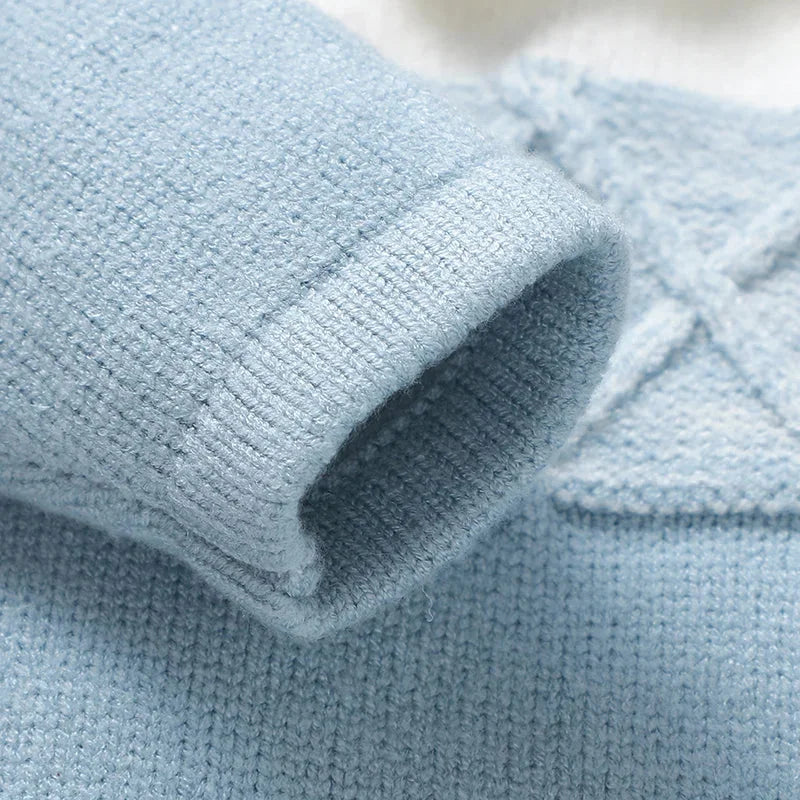 Macacão Infantil Tricot Gola Alta: Conforto e Estilo para o Inverno Lenogue