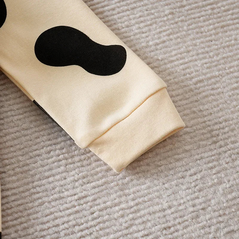 Macacão Infantil Confortável em Algodão com Estampa 3D de Boi