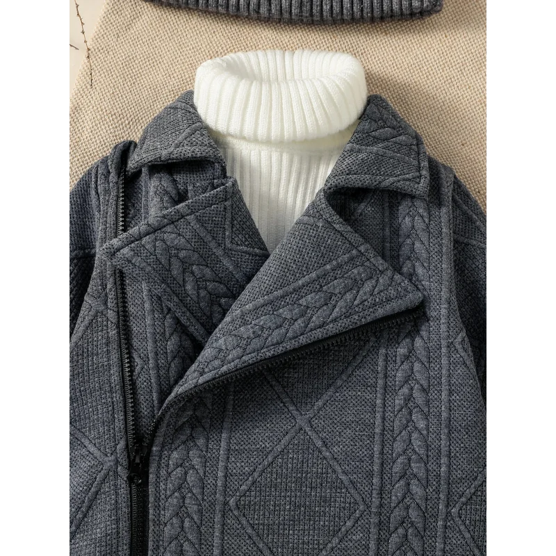 Macacão Infantil Confortável de Manga Longa com Zíper Estilo Streetwear Lenogue