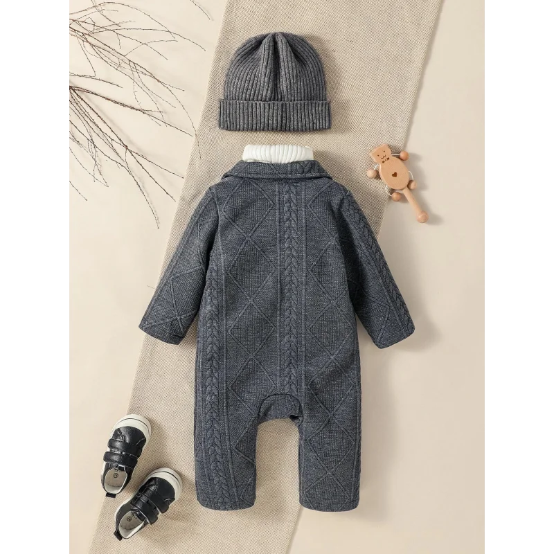 Macacão Infantil Confortável de Manga Longa com Zíper Estilo Streetwear Lenogue