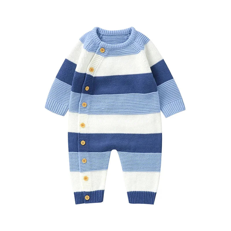 Macacão Infantil Tricot Gola Alta Manga Longa – Conforto e Estilo para os Pequenos