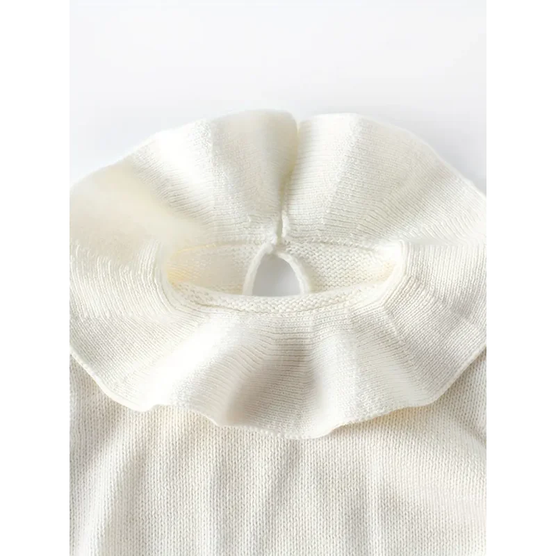 Macacão Romper Infantil em Tricot Preto e Bege - Conforto e Estilo para os Pequenos