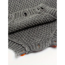 Macacão Romper Infantil em Tricot Preto e Bege - Conforto e Estilo para os Pequenos