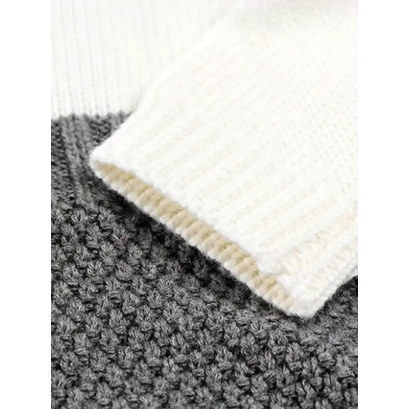 Macacão Romper Infantil em Tricot Preto e Bege - Conforto e Estilo para os Pequenos