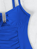 Maiô Cintura Slim com Detalhe Dourado