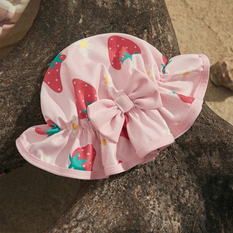 Maiô Infantil Rosa Alice: Conforto e Estilo Para Pequenas Aventureiras