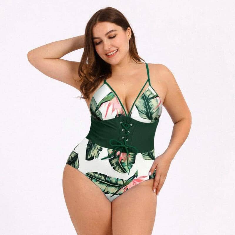 Maiô Plus Size Rosa