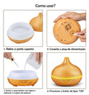 Aromatizador de Ambiente Elétrico Ultrassônico 550ml KBAYBO Original