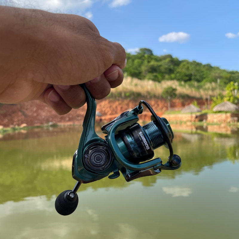 Molinete Shimano AquaWave: Drag de 16kg com 7 Rolamentos para Uma Experiência de Pesca Inigualável