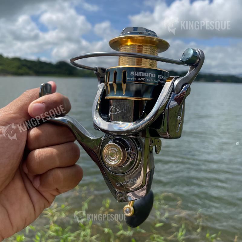 Molinete Shimano com Drag de 22kg e 14 Rolamentos para Uma Pesca Confiável