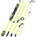 Vara De Pesca Ultraleve Sougayilang: Conforto e Precisão Com Fibra De Vidro e Punho Em EVA