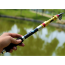 Vara de Pesca Telescópica Yernea em 99% Carbono – Leve e Versátil de 1.8 a 3.6m para Aventura Perfeita