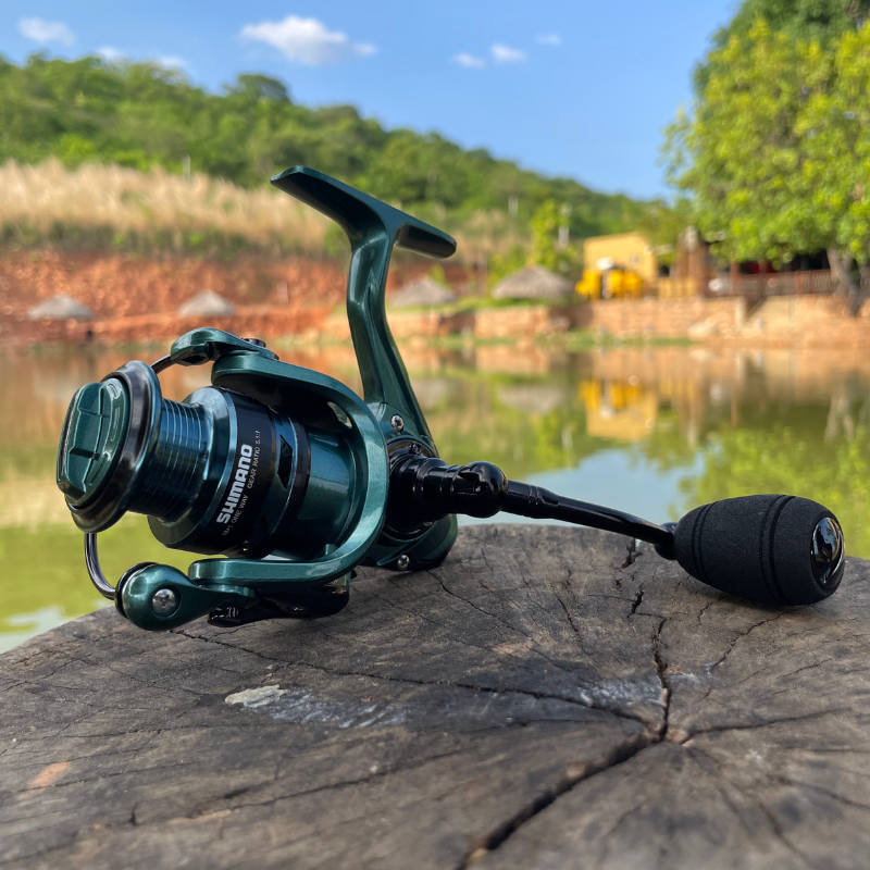 Molinete Shimano AquaWave: Drag de 16kg com 7 Rolamentos para Uma Experiência de Pesca Inigualável