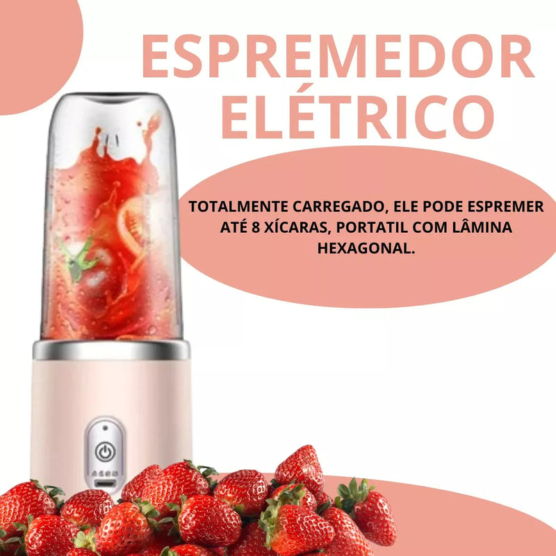 Mini Liquidificador Portátil com Coqueteleira - SmoothieShake