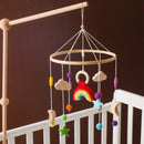 Mobile Arco-íris Lenogue: Encanto e Conforto para o Berço do Seu Bebê