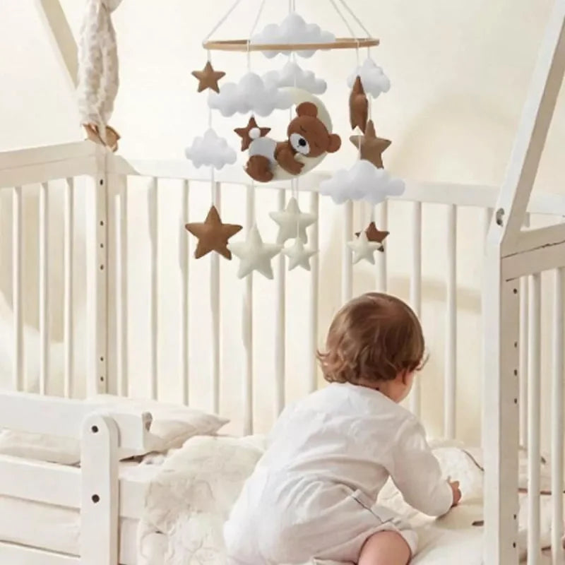 Mobile para Berço Ursinho Marrom - Conforto e Encanto para o Soninho do Seu Bebê
