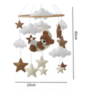 Mobile para Berço Ursinho Marrom - Conforto e Encanto para o Soninho do Seu Bebê