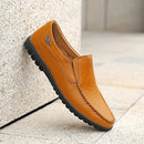 Mocassim Masculino de Couro Genuíno - Conforto e Estilo para Momentos Especiais