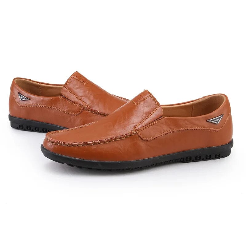Mocassim Masculino de Couro Genuíno - Conforto e Estilo para o Dia a Dia