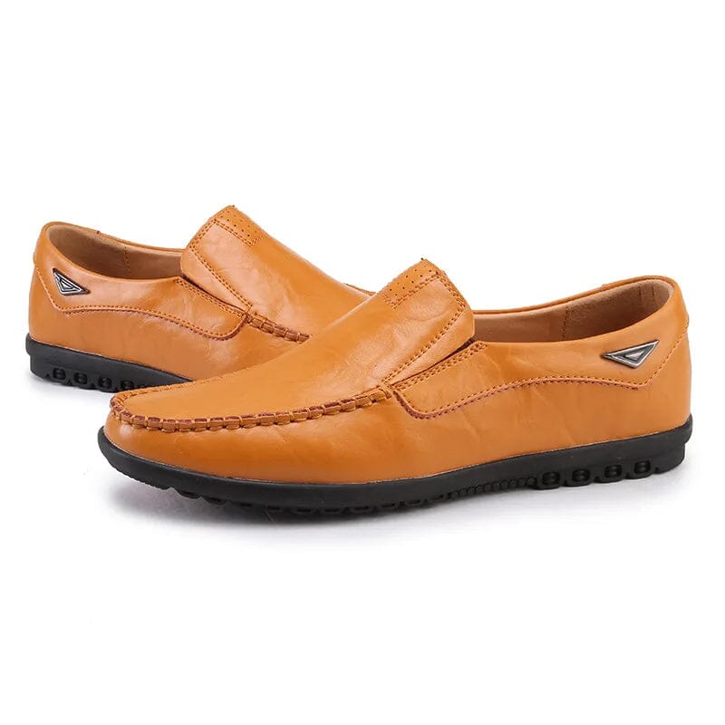 Mocassim Masculino de Couro Genuíno - Conforto e Estilo para o Dia a Dia