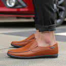 Mocassim Masculino de Couro Genuíno - Conforto e Estilo para o Dia a Dia