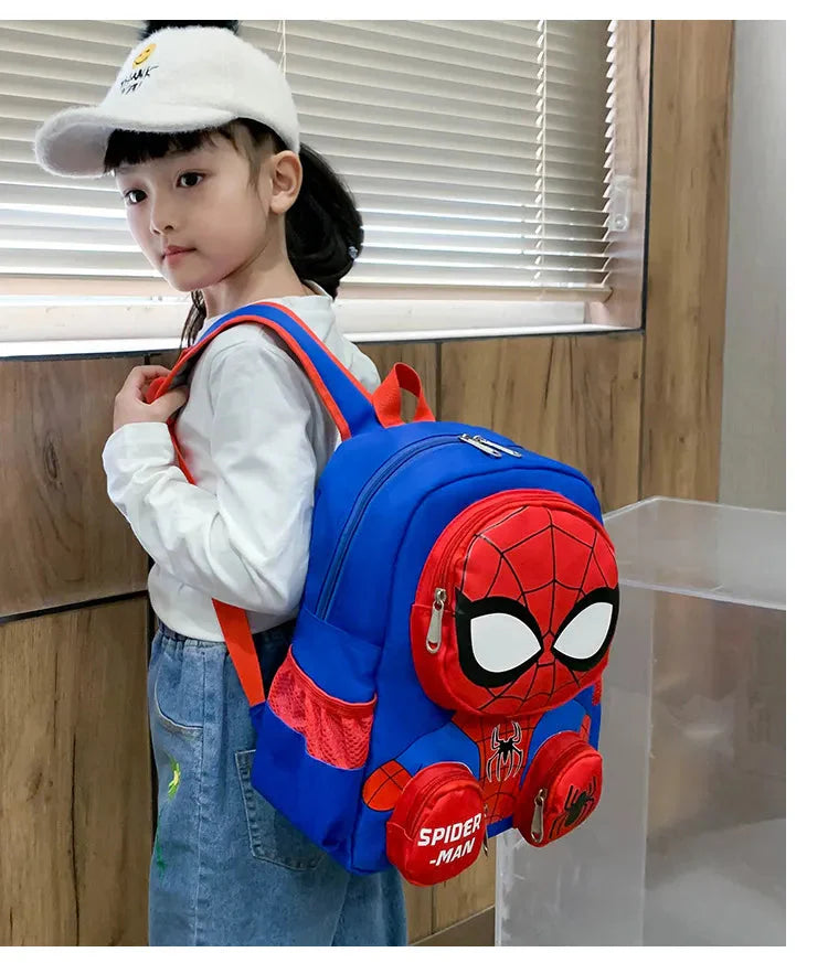 Mochila Homem Aranha Escolar Infantil 3D