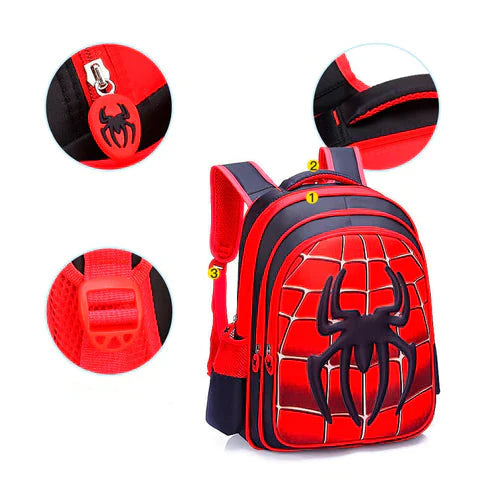 Mochila Homem Aranha Escolar Infantil