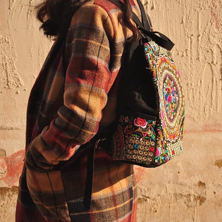 Mochila Mandala Mística Boho Chic